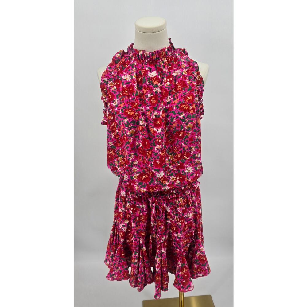 Jodifl Floral Coquette Preppy Botanical Highneck Tank and Skort Two Piece Set‎